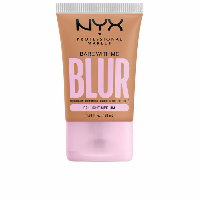 Base per Trucco Fluida NYX Bare With Me Blur Nº 09-light medium 30 ml