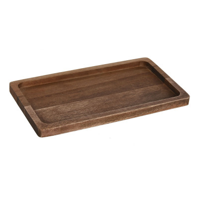 Vassoio Home ESPRIT Naturale Legno di acacia 25,5 x 14 x 2 cm