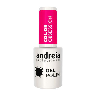 Smalto per unghie in gel Andreia Gel Polish 10,5 ml Rosa scuro