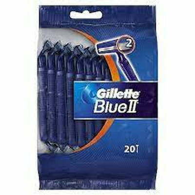 Rasoi Usa e Getta Gillette Blue II 20 Unità