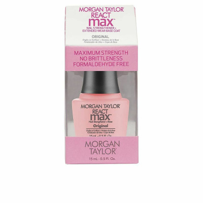 Indurente per Unghie Morgan Taylor React Max Original 2 in 1 Strato base 15 ml