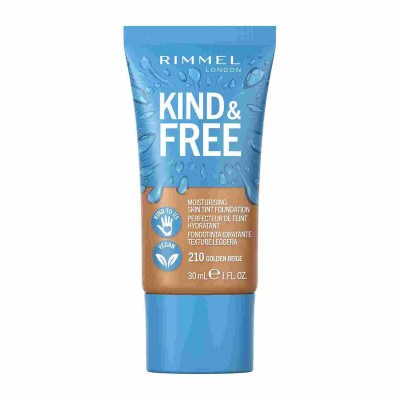 Base Cremosa per il Trucco Rimmel London Kind & Free 201-classic beige (30 ml)