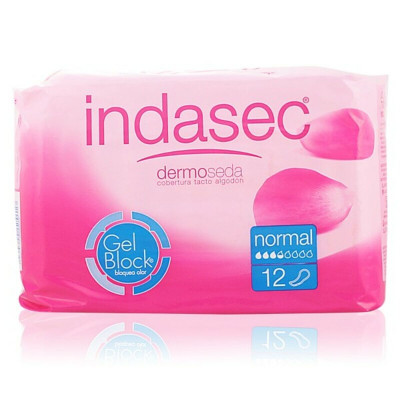 Assorbenti da incontinenza Dermoseda Indasec Discreet (12 uds) 12 Unità (Parafarmacia)