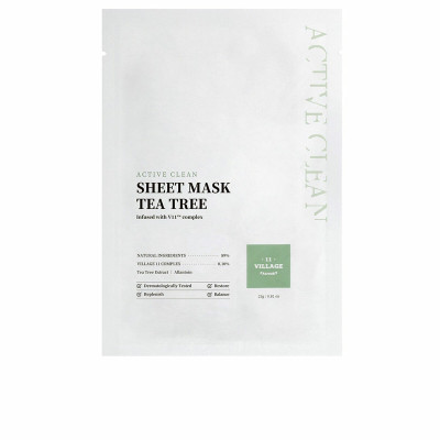 Maschera Viso Village 11 Factory Active Clean Tea Tree 23 g