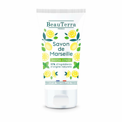 Sapone di Marsiglia Beauterra 100 ml Limone Menta