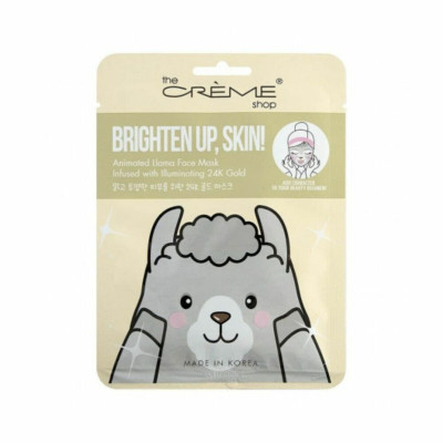 Maschera Viso The Crème Shop Brighten Up, Skin! Llama (25 g)