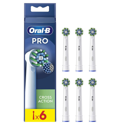 Testina di Ricambio Oral-B Pro Cross Action 6 Unità