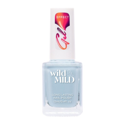 Smalto per unghie Wild & Mild Gel Effect Blue Hawaii 12 ml