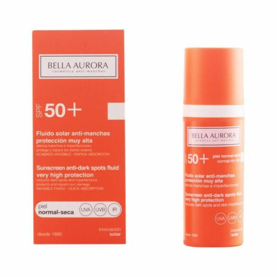 Fluido Solare Antimacchie Spf +50 Bella Aurora 2526108 SPF 50+ 50 ml