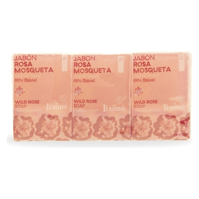 Saponetta Rosa Mosqueta Lixoné (3 x 125 g)