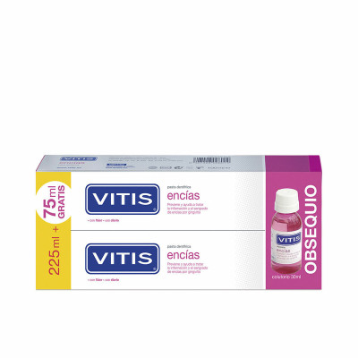 Dentifricio Cura delle Gengive Vitis 2 Unità 150 ml