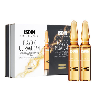 Siero Antiossidante Melatonin + Ultraglican Isdin Isdinceutics (20 uds) Gel