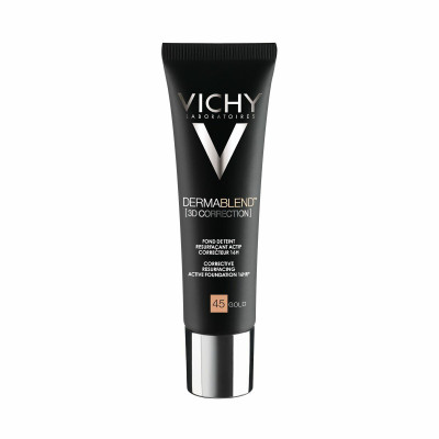 Base per Trucco Fluida Vichy Dermablend 3D Make-Up 45-gold Spf 15 30 ml (30 ml)