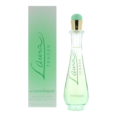 Profumo Donna Tender Laura Biagiotti Laura Tender EDT (75 ml) Spray Bianco Donna Unisex (1 Unità)