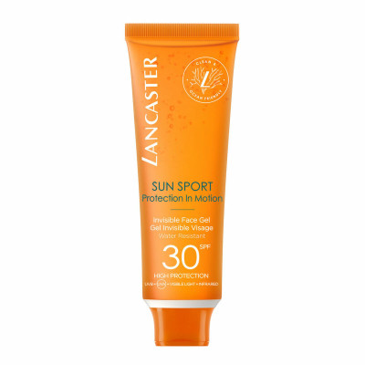 Protezione Solare Viso Lancaster Sun Sport Invisible Gel SPF30 (50 ml)