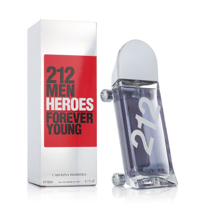 Profumo Uomo Carolina Herrera EDT 212 Men Heroes Forever Young 150 ml