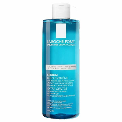 Gel e Shampoo La Roche Posay Kerium Doux Extreme 400 ml