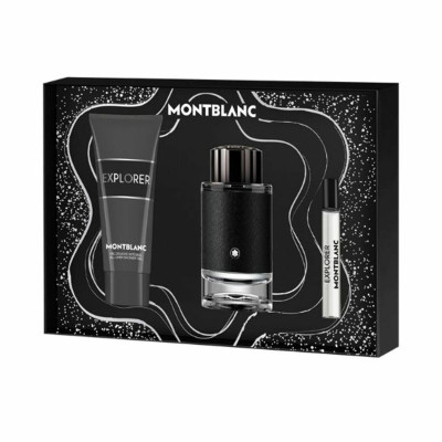 Cofanetto Profumo Uomo Montblanc EXPLORER EDP 3 Pezzi