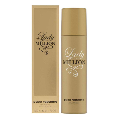 Deodorante Lady Million Paco Rabanne (150 ml)