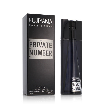 Profumo Uomo Fujiyama EDT Private Number Pour Homme 100 ml