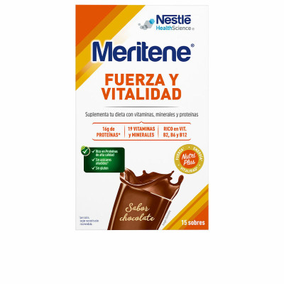 Frullato Meritene Fuerza Y Vitalidad Cioccolato 30 g 15 Unità