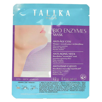 Maschera Talika Bio Enzymes 12 g Antietà Colletto