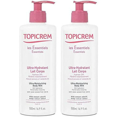 Latte Idratante Corpo Topicrem 500 ml x 2