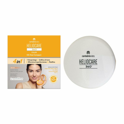 Protezione Solare Colorata Heliocare 360 Compact Oil-Free Beige SPF 50+ 10 g