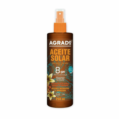 Potenziatore Abbronzatura Agrado Spf 8 250 ml