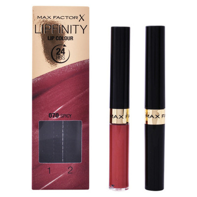 Cofanetto Cosmetica Donna Lipfinity Max Factor (2 pcs)