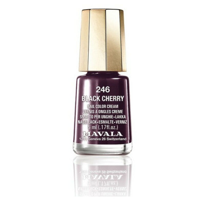 Smalto per unghie Nail Color Mavala 246-black cherry (5 ml)