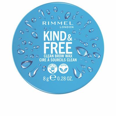 Trucco per Sopracciglia Rimmel London Kind & Free Sopracciglia Nº 001 Clear 8 g