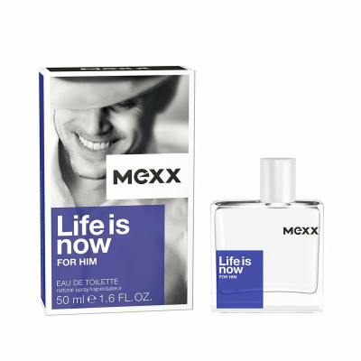 Profumo Uomo Mexx Life is Now for Him EDT 50 ml