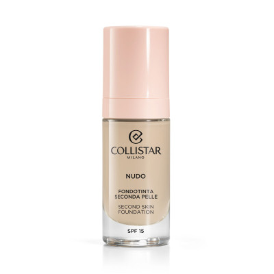 Fondotinta Liquido Collistar NUDO Nº 1N Avorio Spf 15 30 ml