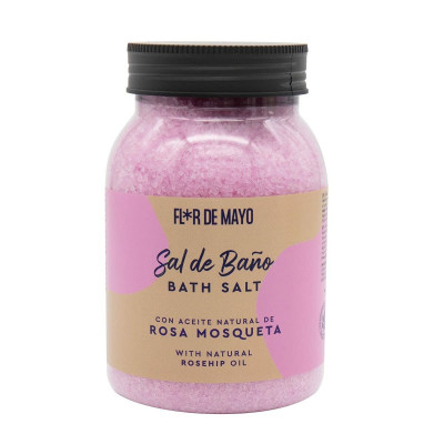 Sali da Bagno Flor de Mayo Sal De Baño 650 g Rosa Mosqueta