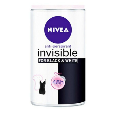 Deodorante Roll-on Black & White Invisible Nivea (50 ml)