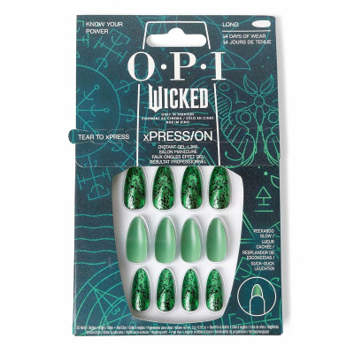 Unghie Finte Opi xPRESS/ON WICKED Know Your Power Riutilizzabile 30 Pezzi