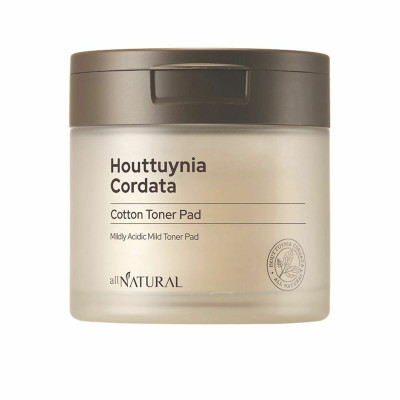 Dischetti di Cotone All Natural Houttuynia Cordata Tonico Viso 60 Unità