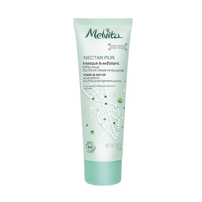 Maschera Esfoliante 2 in 1 Melvita Nectar Puro 75 ml