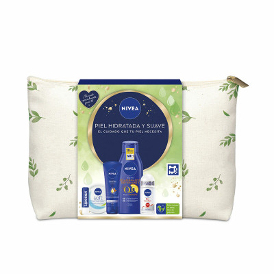 Set Cosmetica Nivea PIEL HIDRATADA Y SUAVE 5 Pezzi