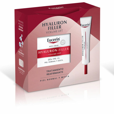 Set Cosmetica Eucerin Hyaluron Filler Lift Día Piel Normal 2 Pezzi