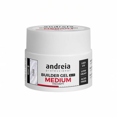 Gel per unghie Professional Builder Viscosity Clear Andreia Professional Builder (44 g)