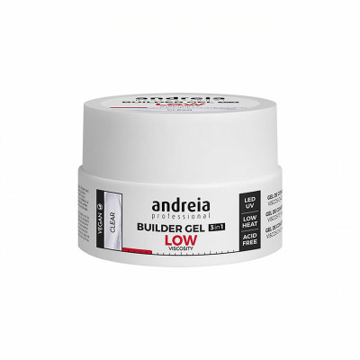 Smalto per unghie in gel Builder Low Viscosity Andreia Professional Builder Tonalità Chiara (22 g)