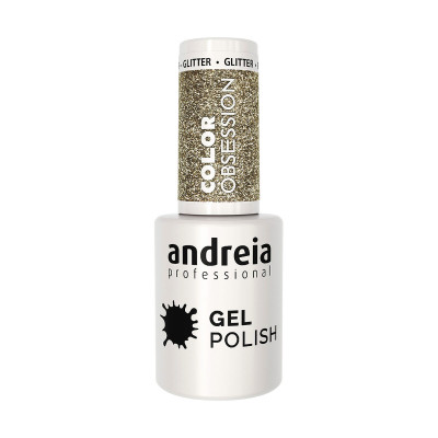 Smalto per unghie in gel Andreia Gel Polish 10,5 ml Dorato