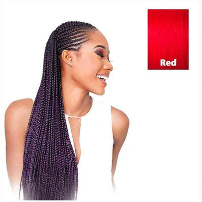 Extension per i Capelli X-Pression   208,28 cm Rosso pelo sintetico