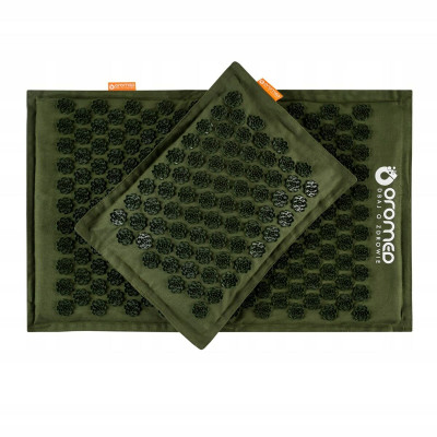 Tappetino Imbottito per Agopressione Oromed ORO-HEALTH Verde 43 x 67 cm