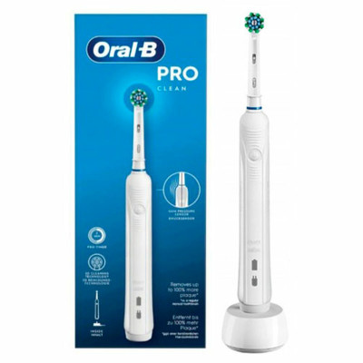 Spazzolino da Denti Elettrico Oral-B PRO 1 Bianco