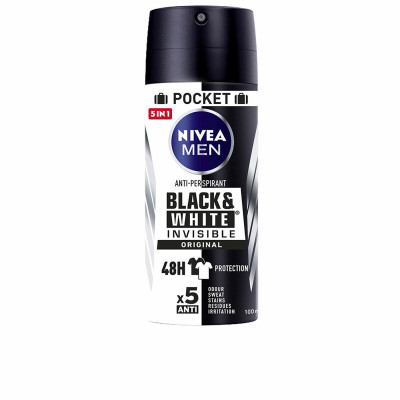 Deodorante Nivea Men Black & White Invisible  100 ml