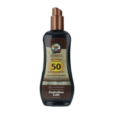 Spray Protezione Solare Australian Gold Instant Bronzer Spf 50