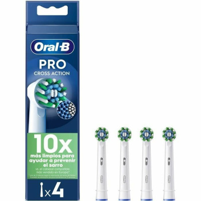 Ricambio per Spazzolino da Denti Elettrico Oral-B Pro Cross Action Bianco